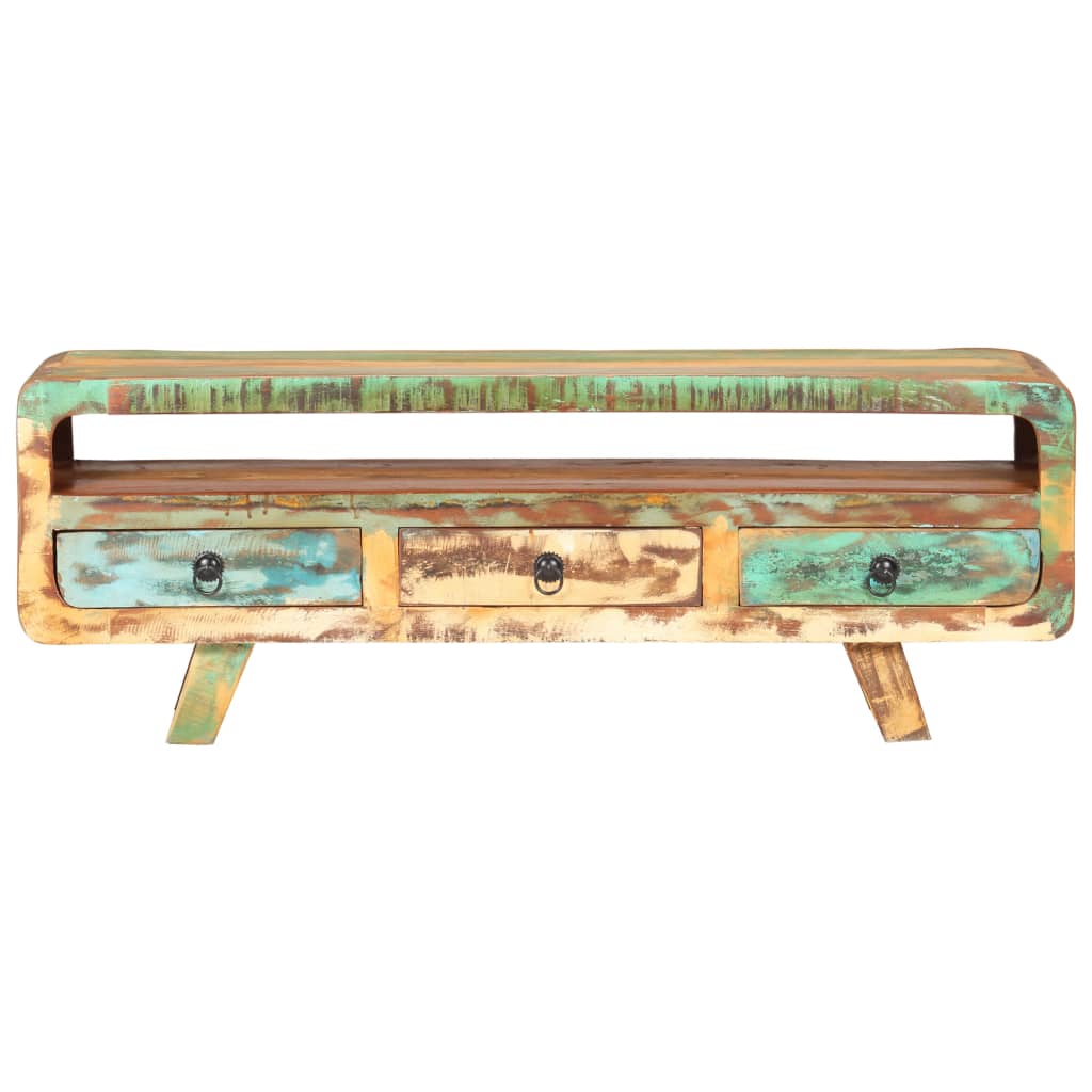 Έπιπλο Τηλεόρασης 117 x 30 x 41 εκ. από Μασίφ Ανακυκλωμένο Ξύλο 2