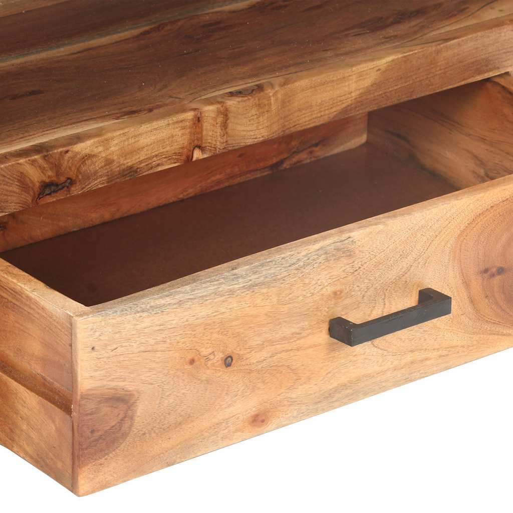 Έπιπλο Τηλεόρασης 120x35x45 εκ Μασίφ Ξύλο με Φινίρισμα Sheesham 8