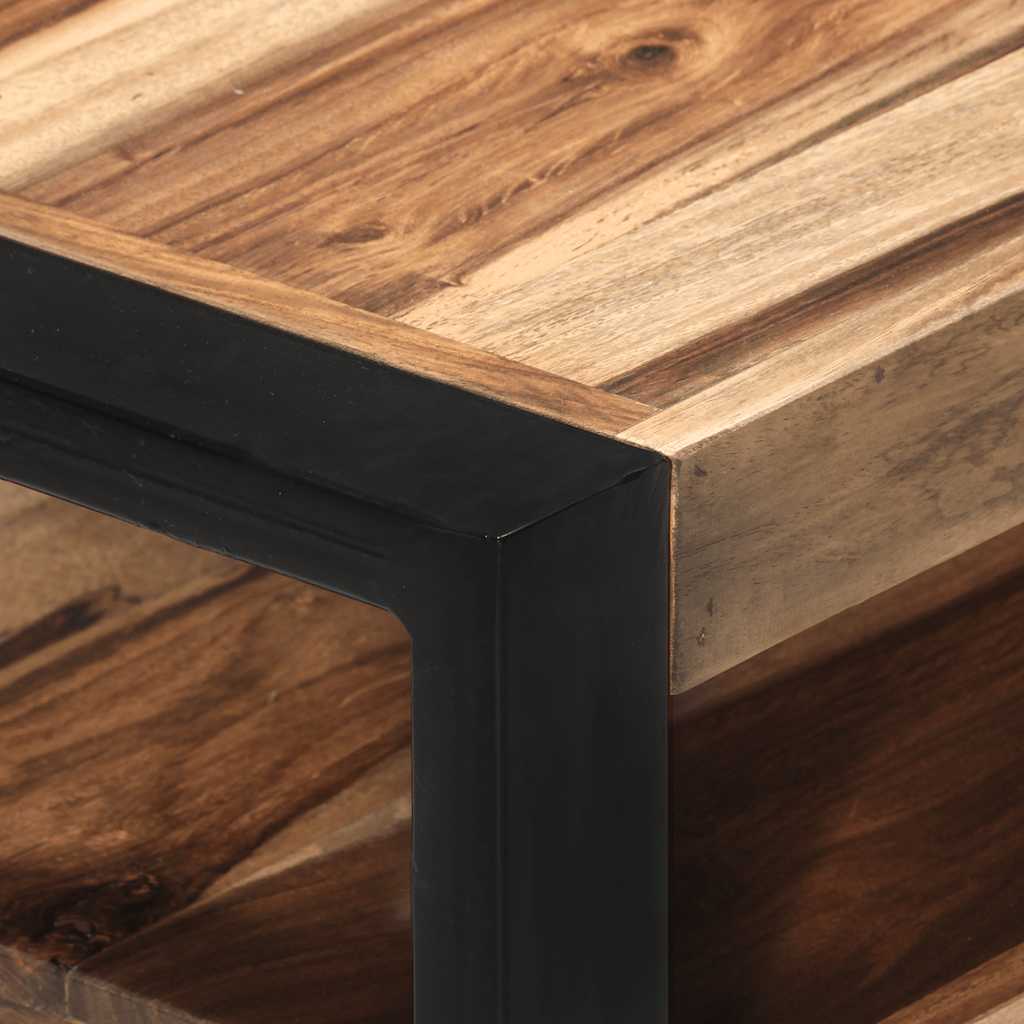 Έπιπλο Τηλεόρασης 120x35x45 εκ Μασίφ Ξύλο με Φινίρισμα Sheesham 9