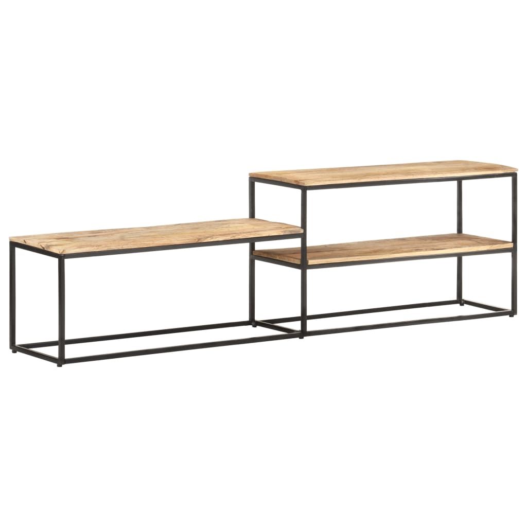 Έπιπλο Τηλεόρασης 180 x 30 x 50 εκ. από Ακατέργαστο Ξύλο Μάνγκο 12