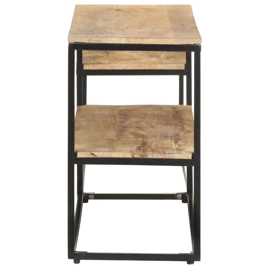 Έπιπλο Τηλεόρασης 180 x 30 x 50 εκ. από Ακατέργαστο Ξύλο Μάνγκο 3