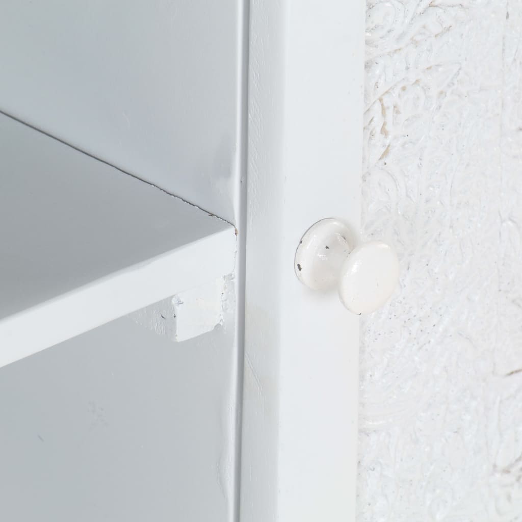 Έπιπλο Τηλεόρασης Λευκό 115 x 30 x 46 εκ. από Μασίφ Ξύλο Μάνγκο 6