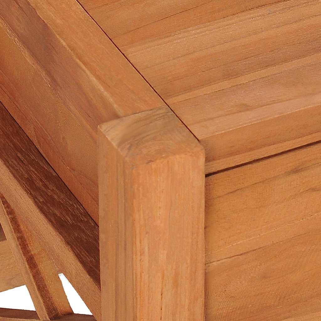 Έπιπλο Τηλεόρασης 100 x 40 x 45 εκ. από Ανακυκλωμένο Ξύλο Teak 7