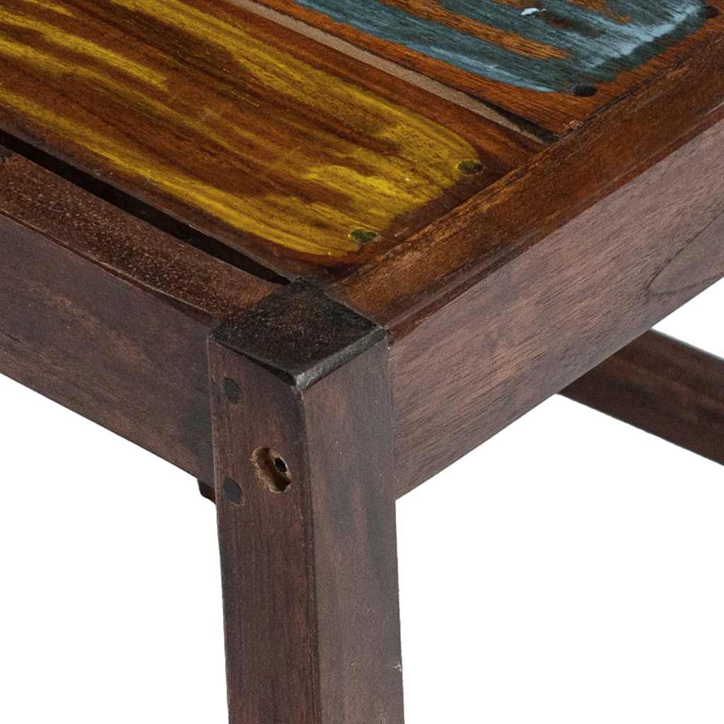 Καρέκλες Τραπεζαρίας 2 τεμ. από Μασίφ Ανακυκλωμένο Ξύλο 7