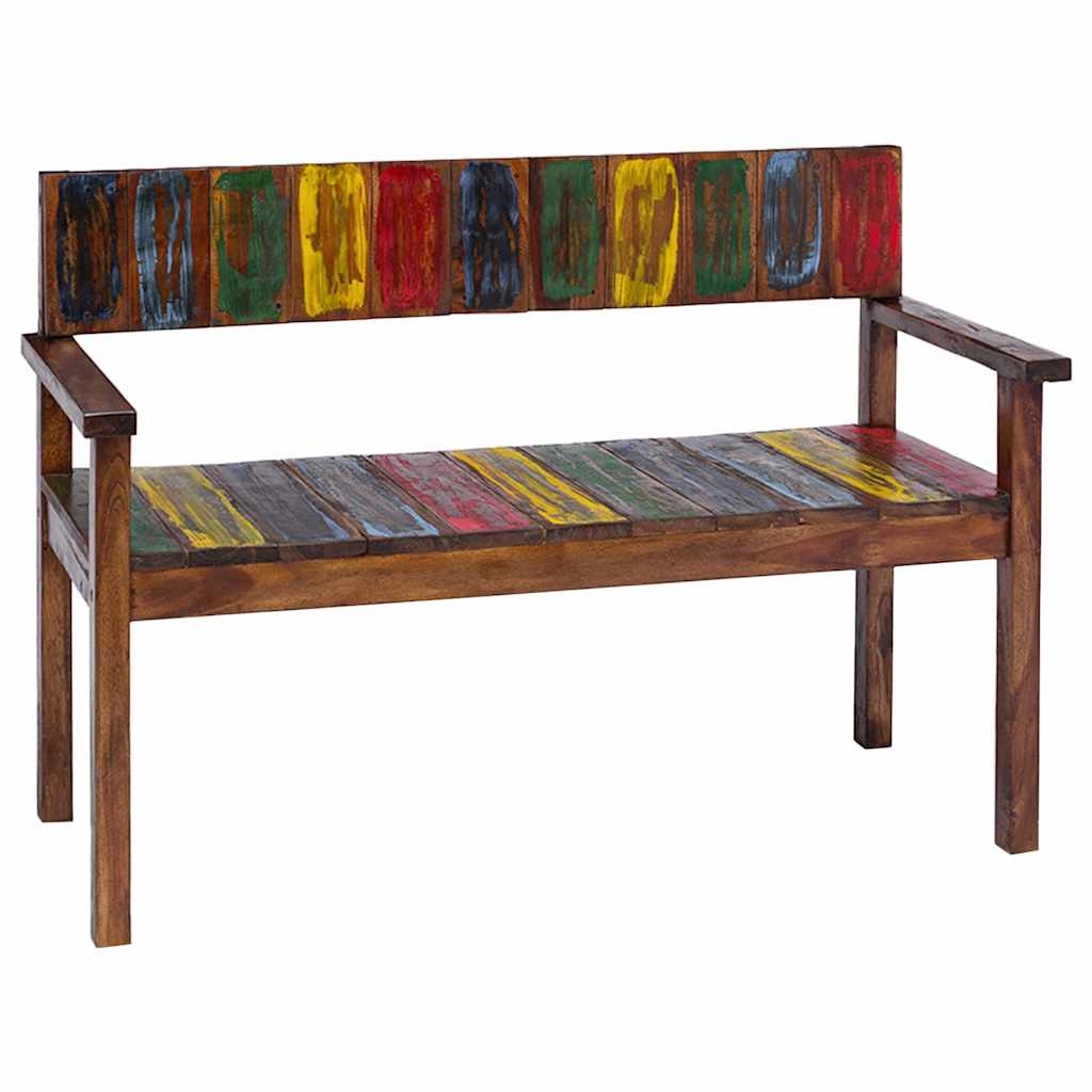 Καρέκλες Τραπεζαρίας 4 Τεμαχίων από Μασίφ Ανακυκλωμένο Ξύλο 1