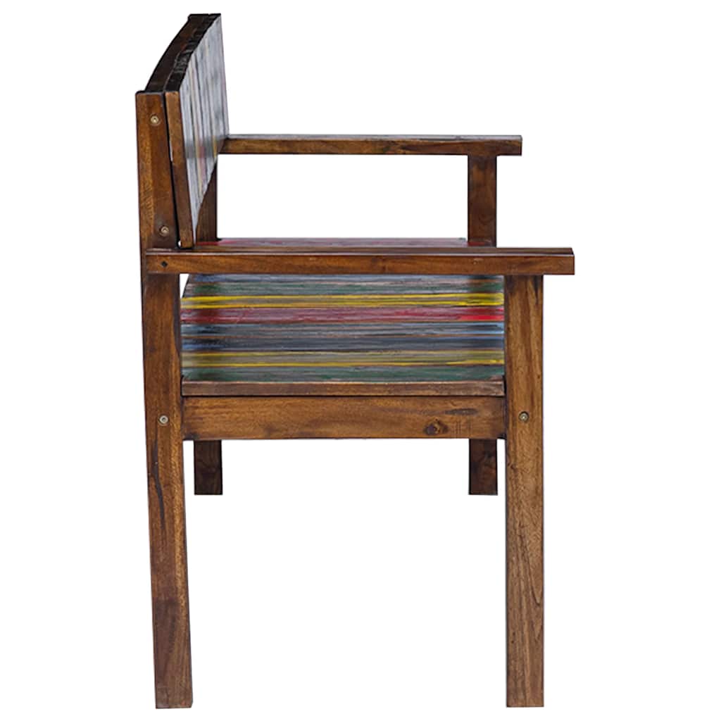 Καρέκλες Τραπεζαρίας 4 Τεμαχίων από Μασίφ Ανακυκλωμένο Ξύλο 4