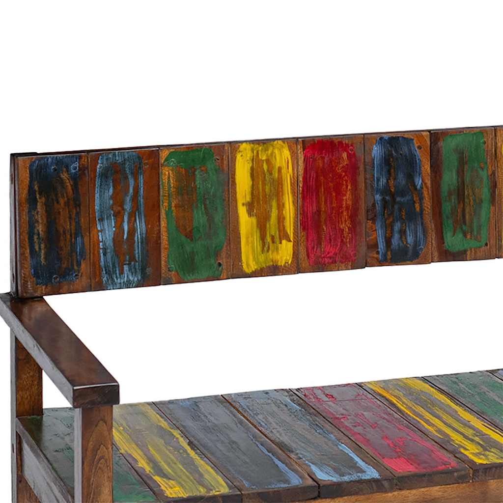 Καρέκλες Τραπεζαρίας 4 Τεμαχίων από Μασίφ Ανακυκλωμένο Ξύλο 6