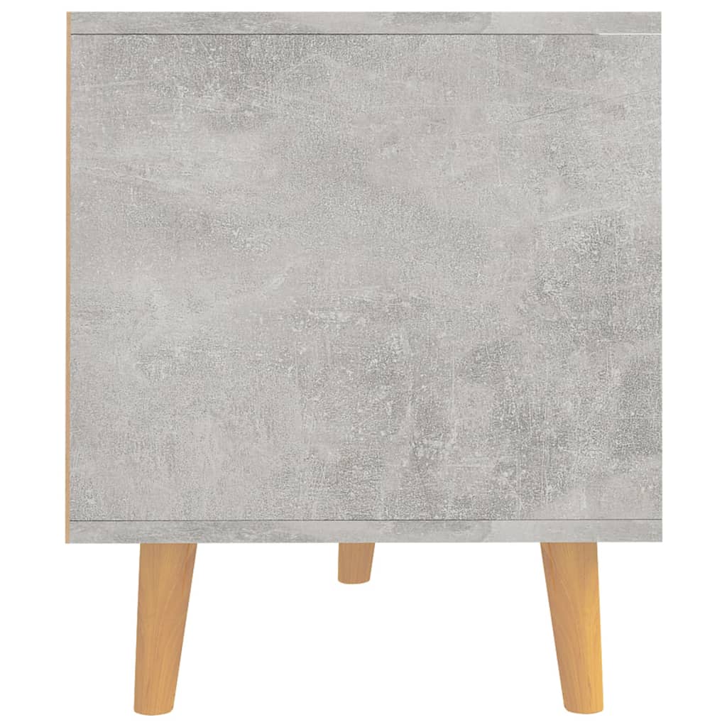 Έπιπλο Τηλεόρασης Γκρι Σκυρ. 90x40x48,5 εκ. Επεξεργασμένο Ξύλο 6