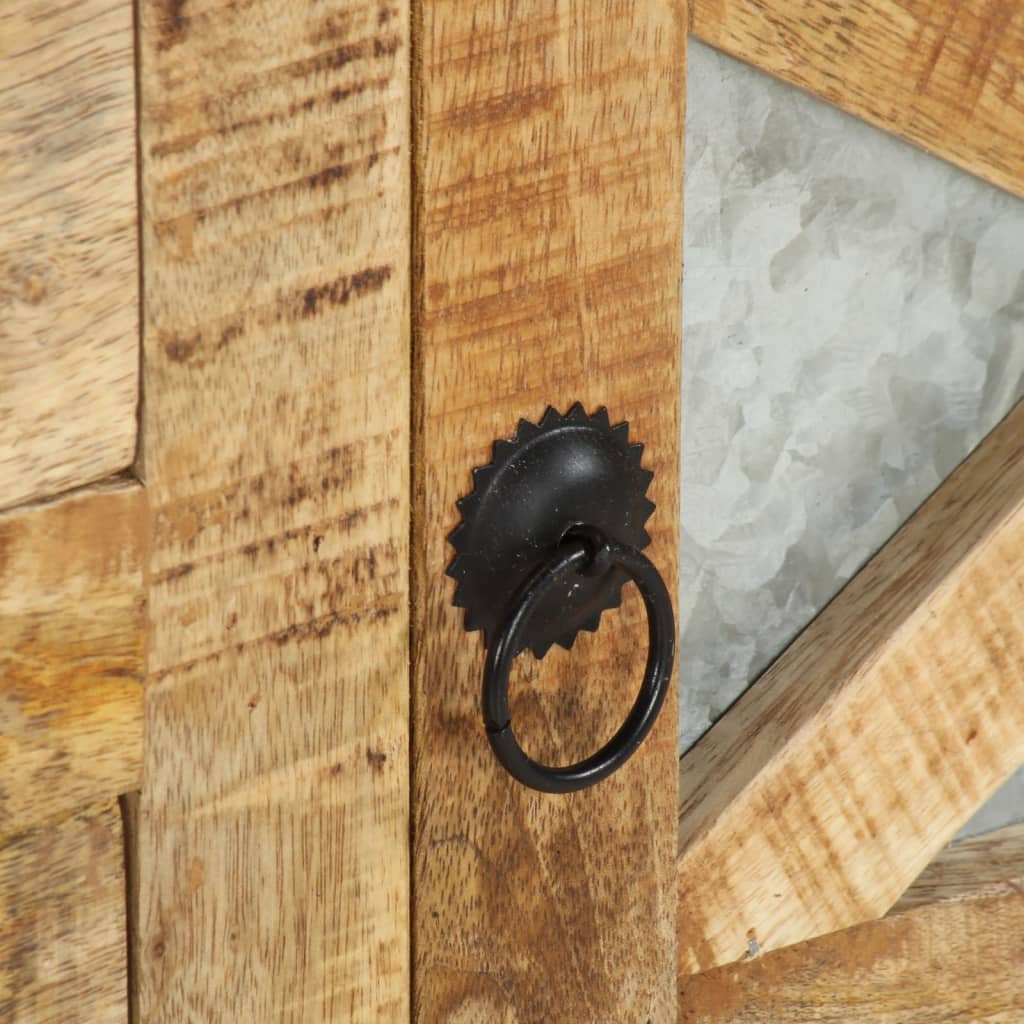 Έπιπλο Τηλεόρασης 110 x 30 x 45 εκ. από Ακατέργαστο Ξύλο Μάνγκο 9