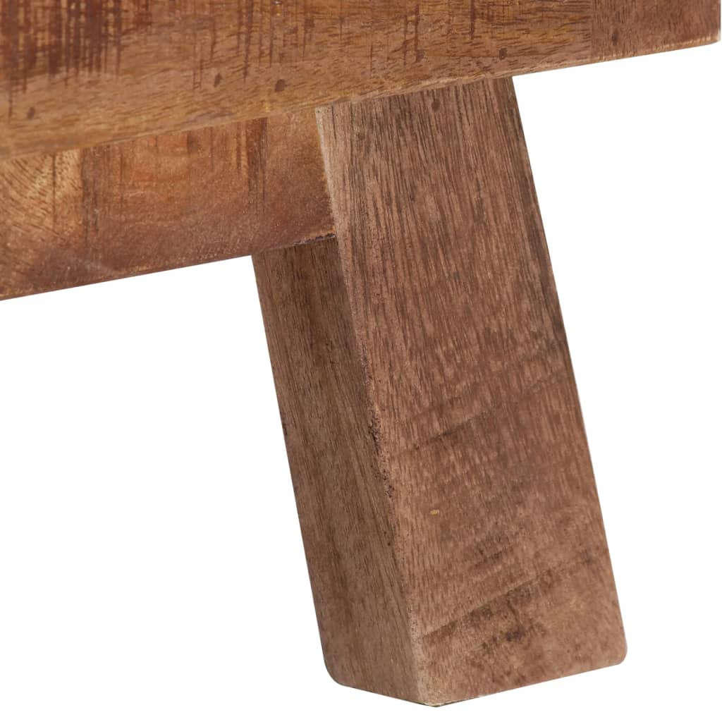 Έπιπλο Τηλεόρασης 110 x 30 x 40 εκ. από Ακατέργαστο Ξύλο Μάνγκο 9