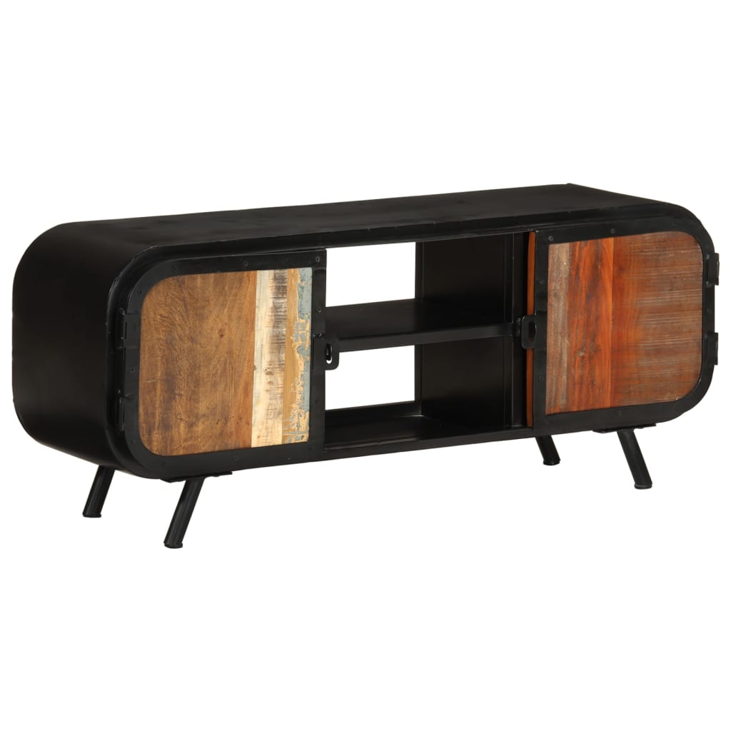 Έπιπλο Τηλεόρασης 110 x 30 x 45 εκ. από Μασίφ Ανακυκλωμένο Ξύλο 11