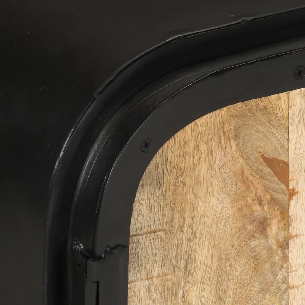 Έπιπλο Τηλεόρασης 110 x 30 x 45 εκ. από Ακατέργαστο Ξύλο Μάνγκο 6