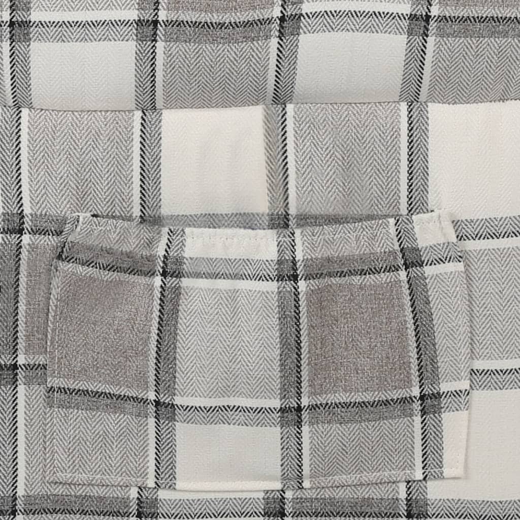 Πολυθρόνα Ανακλινόμενη Γκρι Υφασμάτινη 6