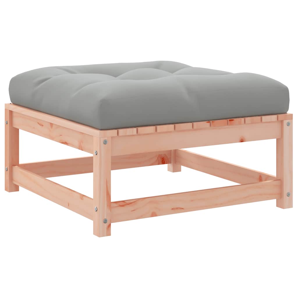 Καναπές Κήπου Σετ 10 Τεμ. Μασίφ Ψευδοτσούγκα Ελάτης Μαξιλάρια 9