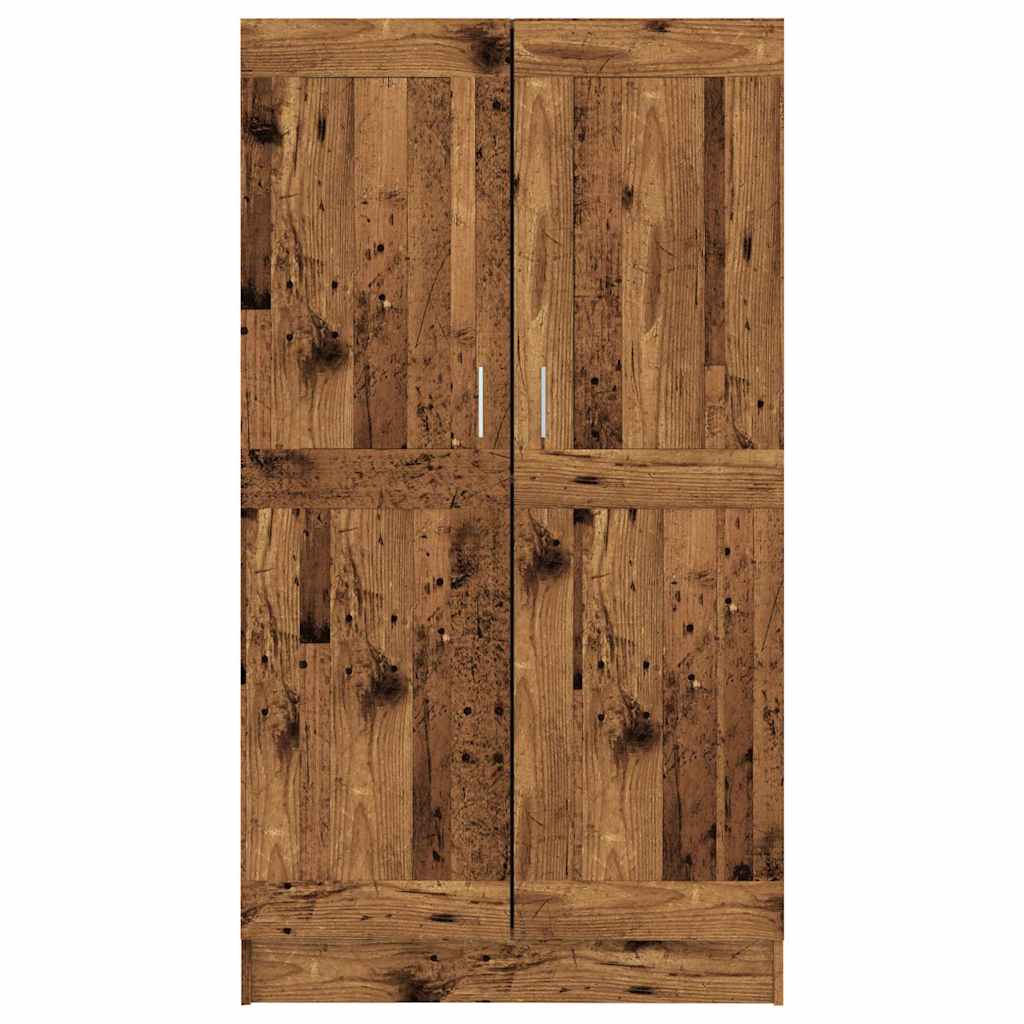 Βιβλιοθήκη Όψη Παλαιού Ξύλου 82,5x30,5x150 εκ. Επεξ. Ξύλο 5