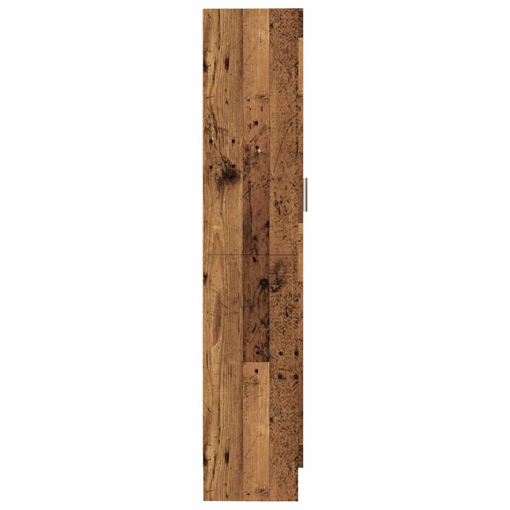 Βιβλιοθήκη Όψη Παλαιού Ξύλου 82,5x30,5x150 εκ. Επεξ. Ξύλο 6