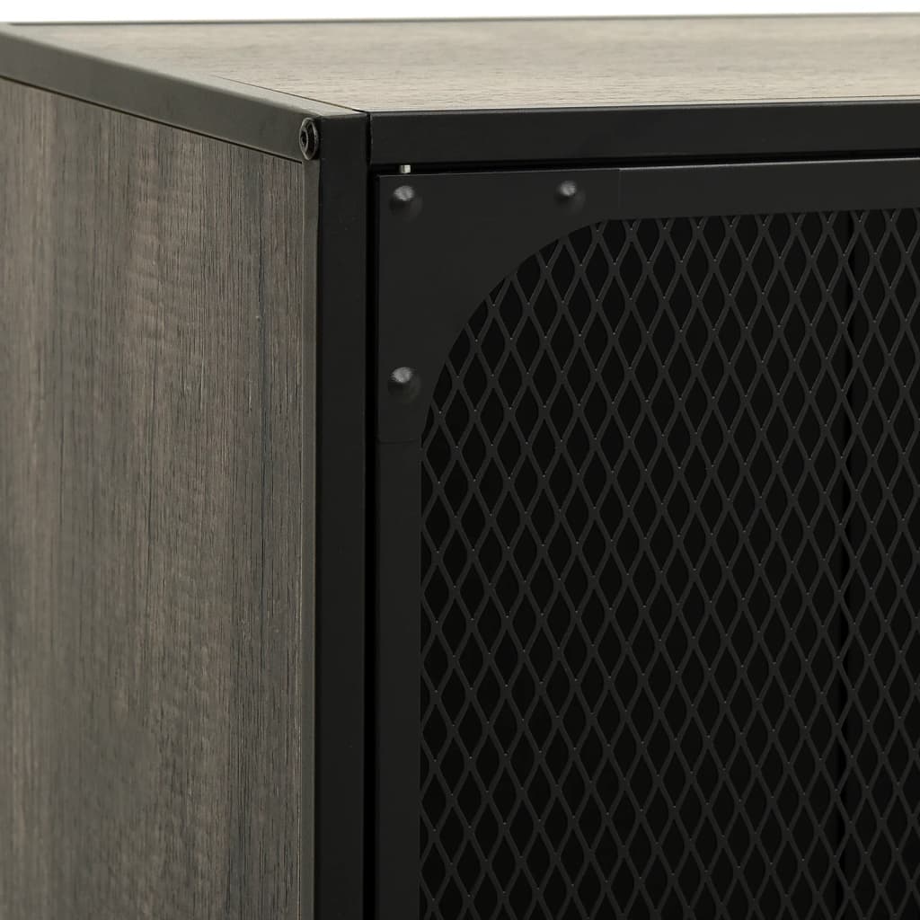 Έπιπλο Τηλεόρασης Γκρι 105 x 36 x 47 εκ. Μέταλλο / MDF 8