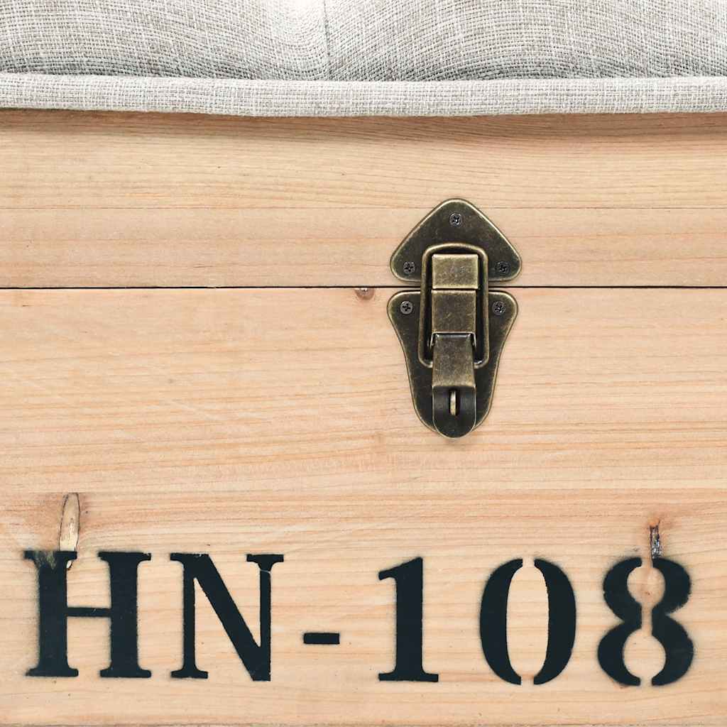 Παγκάκι Κήπου 110 εκ. από Μασίφ Ξύλο Ελάτης 8