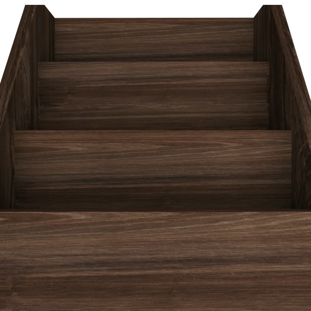 Παιδική Ραφιέρα Περιοδ. Καπνιστή Δρυς 71x30x78,5εκ Επεξ. Ξύλο 6