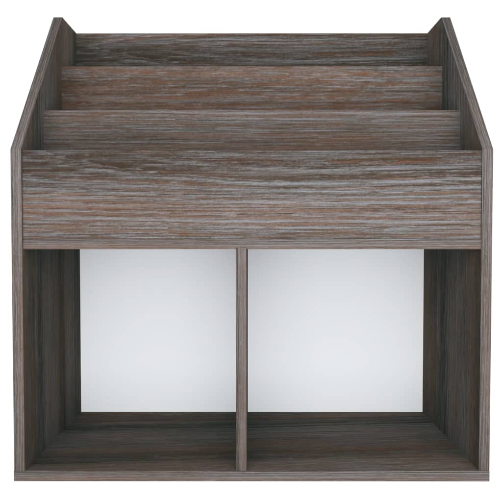 Παιδική Ραφιέρα Περ. Γκρι/Sonoma Δρυς 71x30x78,5 εκ Επεξ. Ξύλο 4