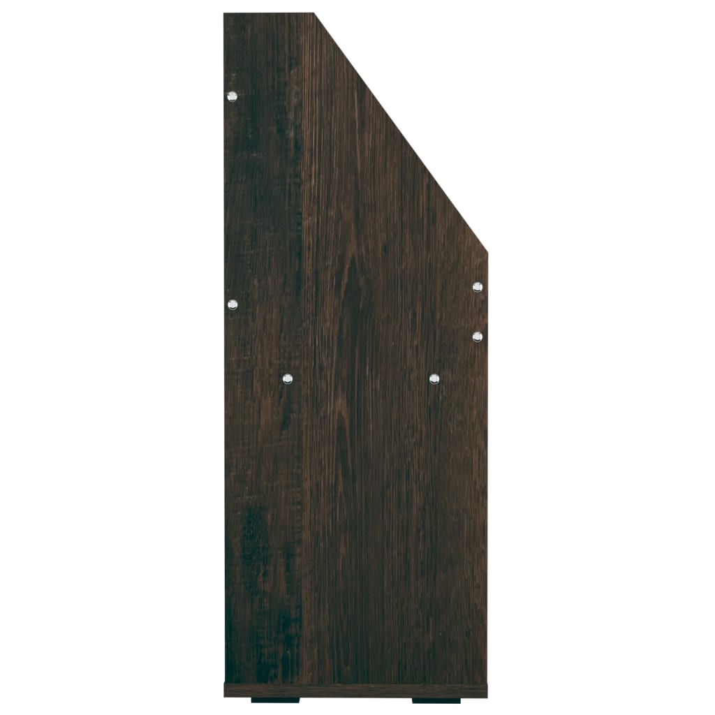 Παιδική Ραφιέρα Περιοδ. Καπνιστή Δρυς 71x30x78,5εκ Μοριοσανίδα 5