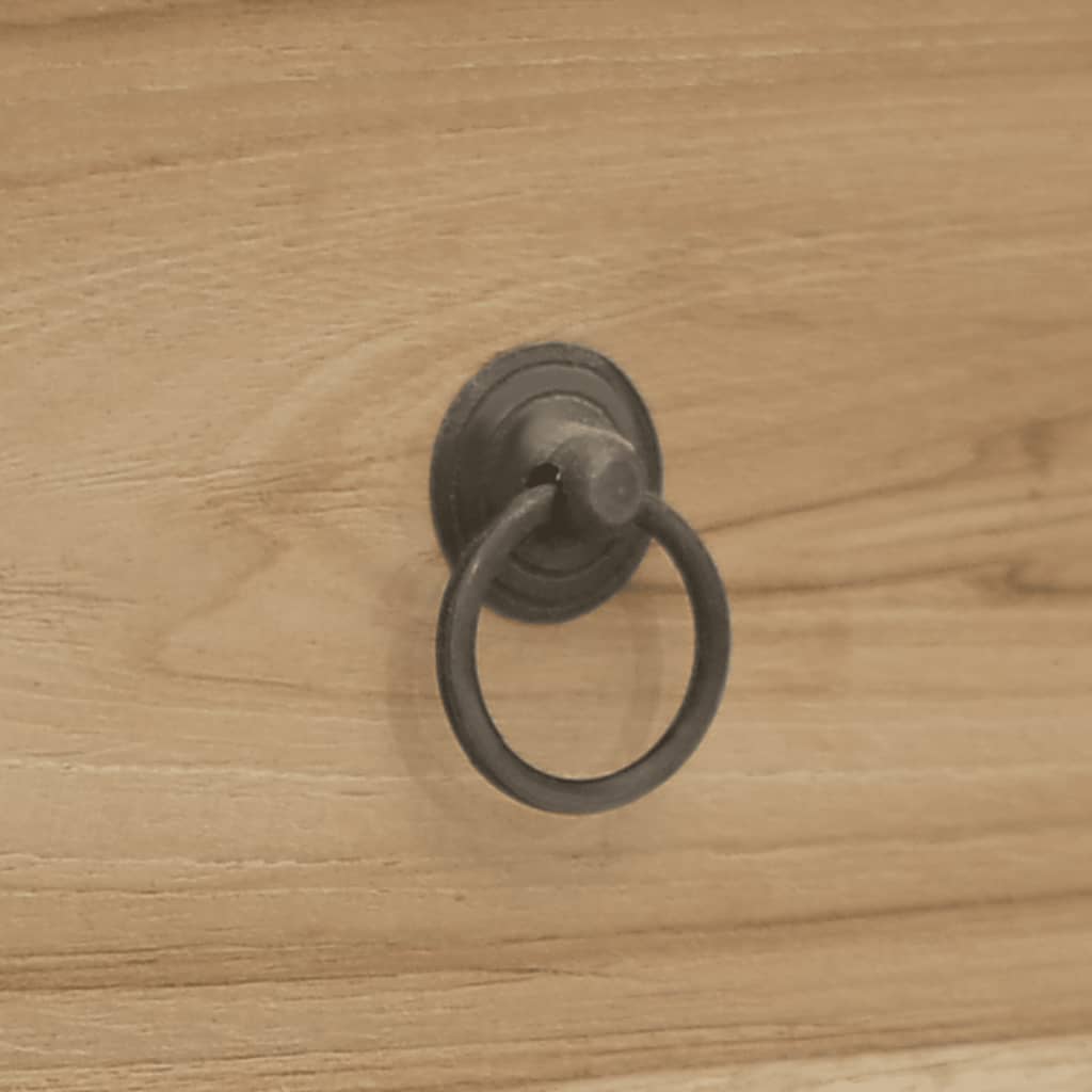 Γραφείο με 2 Συρτάρια 110 x 52 x 75 εκ. από Μασίφ Ξύλο Teak 7