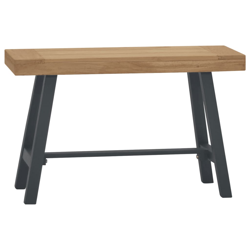 Παγκάκι 80 εκ. από Μασίφ Ξύλο Teak 1