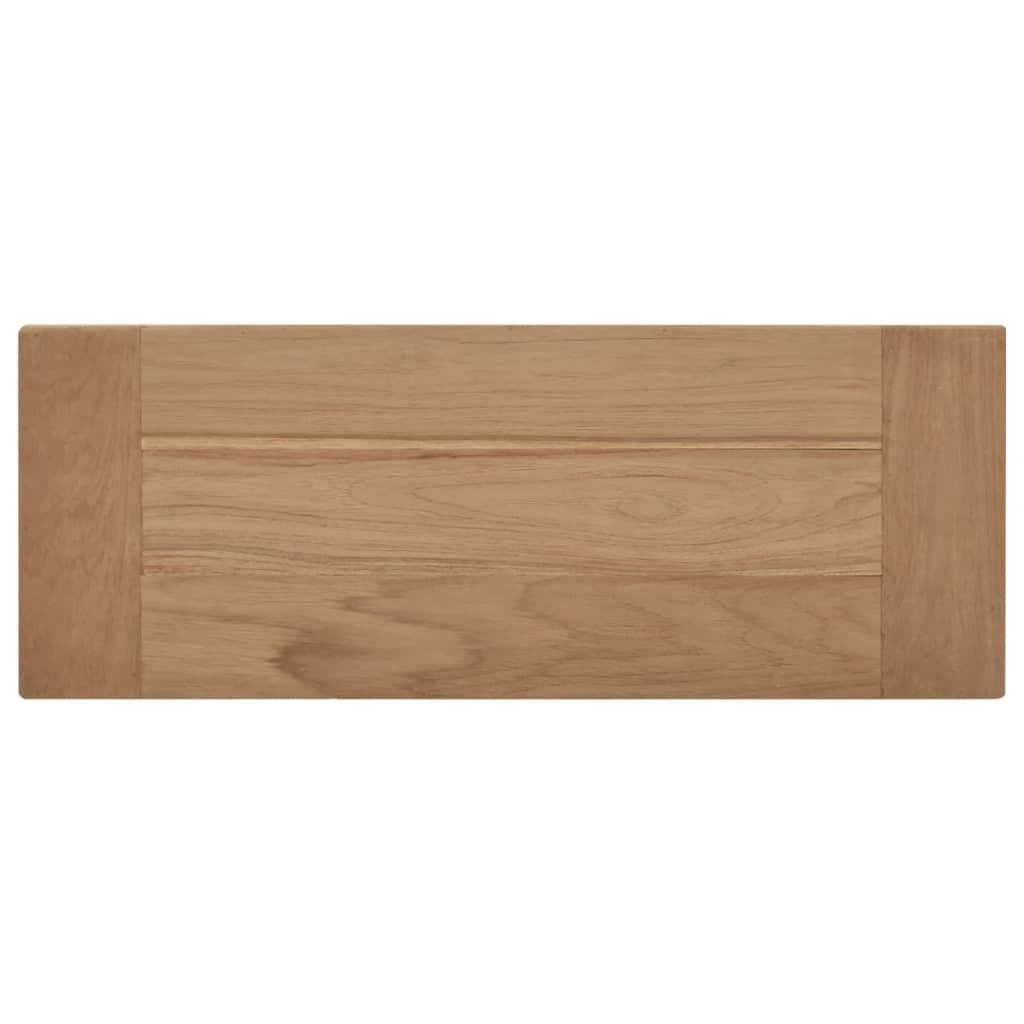 Παγκάκι 80 εκ. από Μασίφ Ξύλο Teak 4