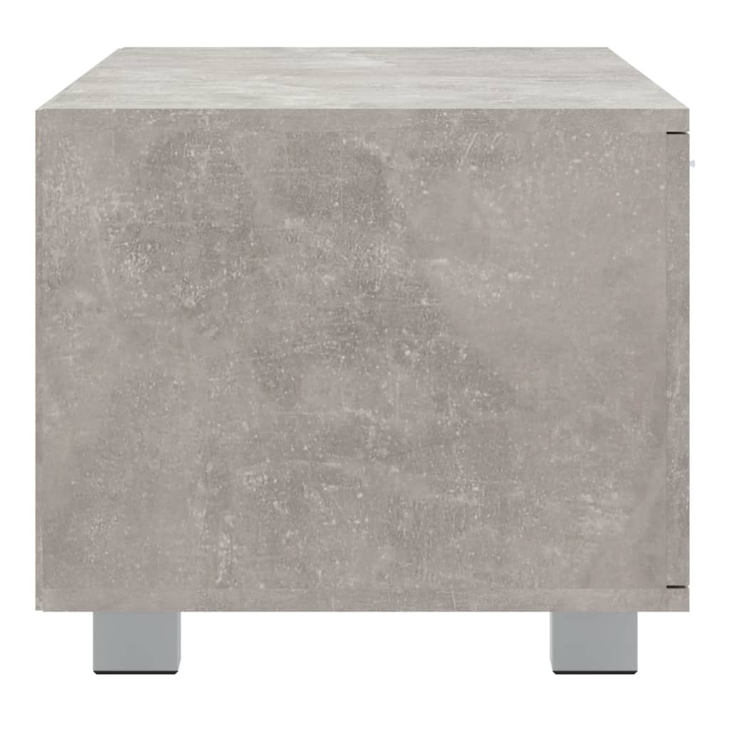 Έπιπλο Τηλεόρασης Γκρι Σκυροδέματος 140x40,5x35 εκ. Επεξ. Ξύλο 6