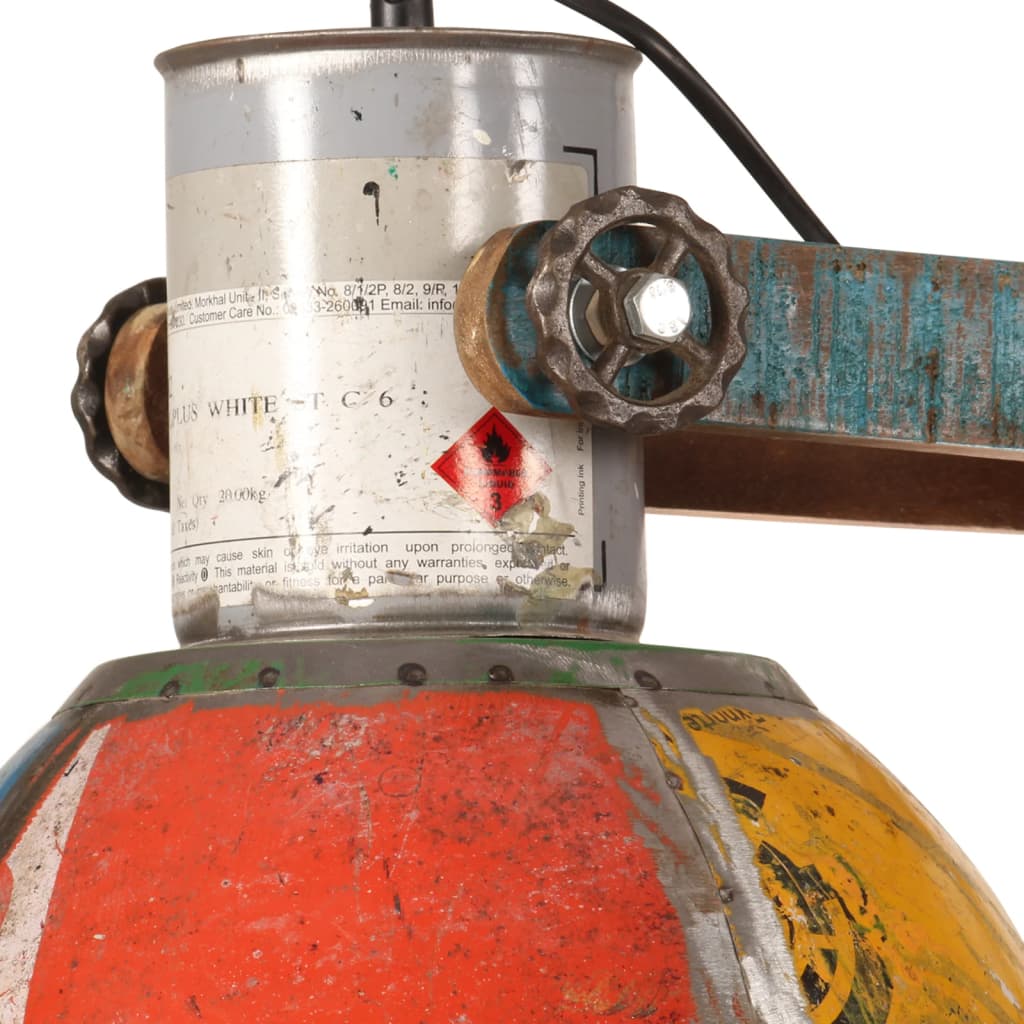 Φωτιστικό Κρεμαστό Industrial 25 W Πολύχρωμο 111 εκ. Ε27 5
