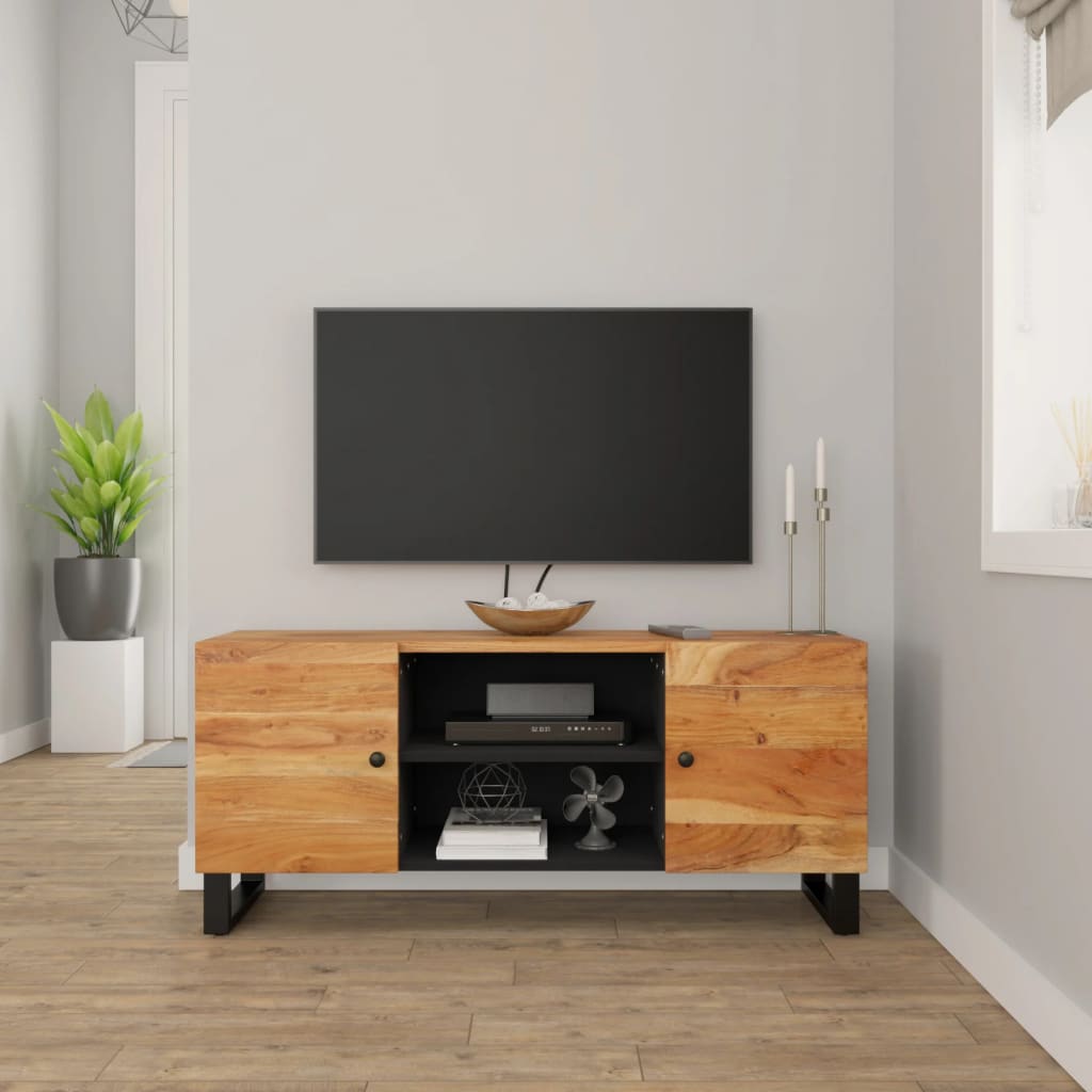 Έπιπλο Τηλεόρασης 105 x 33 x 46 εκ. από Μασίφ Ξύλο Ακακίας 1