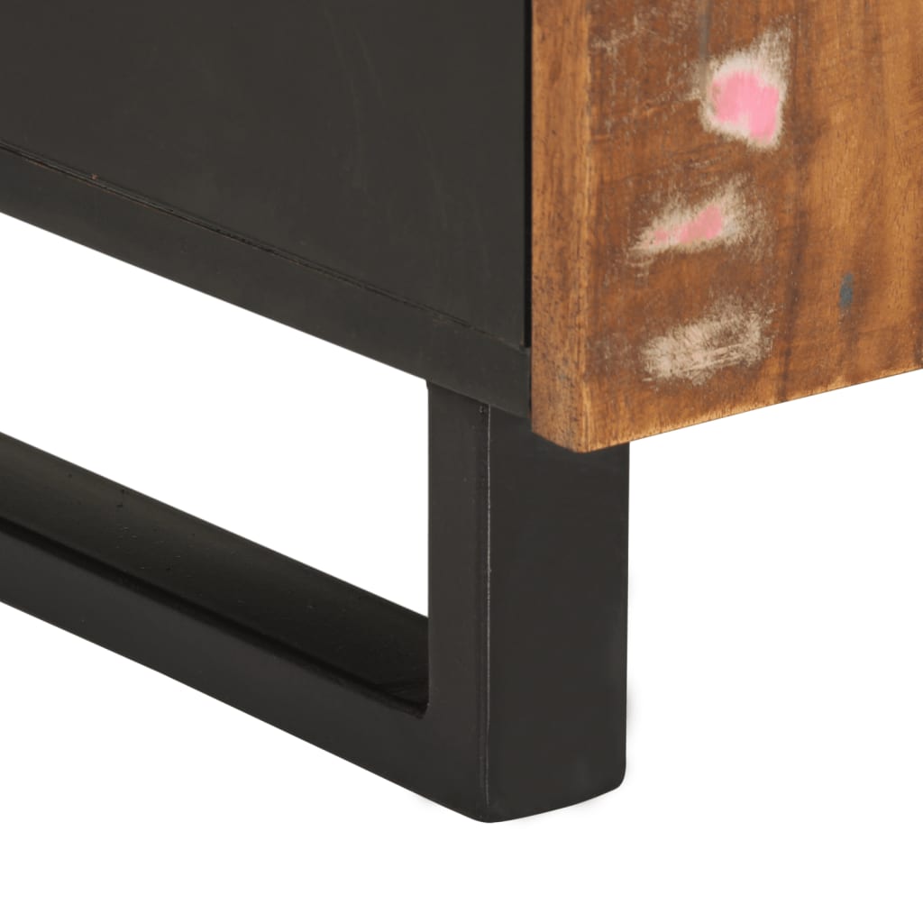 Τραπεζάκι Σαλονιού 100x54x40εκ Μασίφ Ανακυκλ. Ξύλο & Επεξ. Ξύλο 9