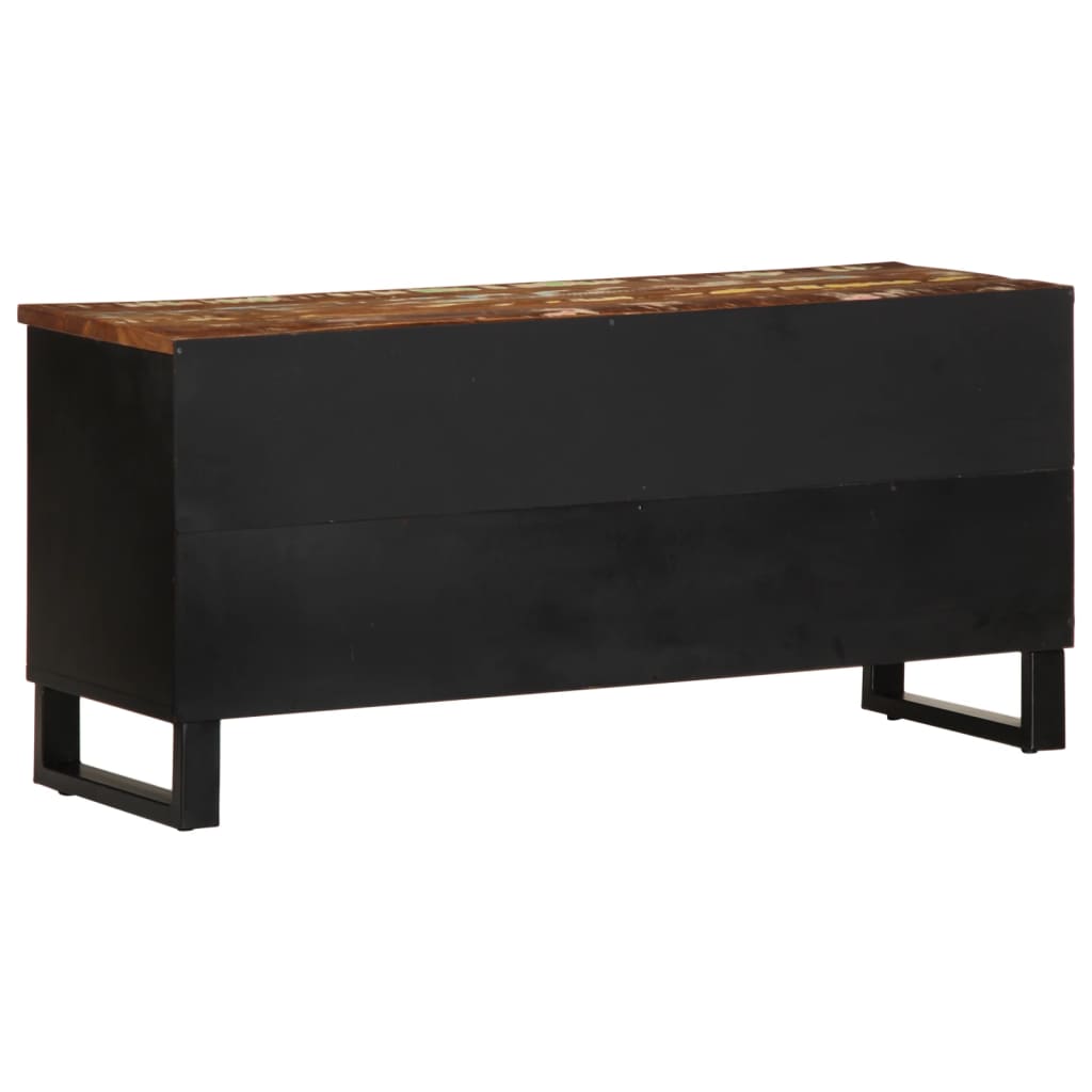 Έπιπλο Τηλεόρασης 100x33x46εκ. Μασίφ Ανακυκλ. Ξύλο & Επεξ. Ξύλο 6