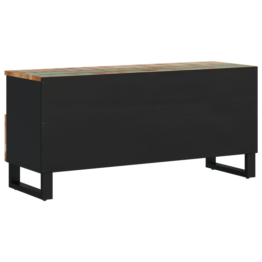 Έπιπλο Τηλεόρασης 100x33x46εκ. Μασίφ Ανακυκλ. Ξύλο & Επεξ. Ξύλο 6