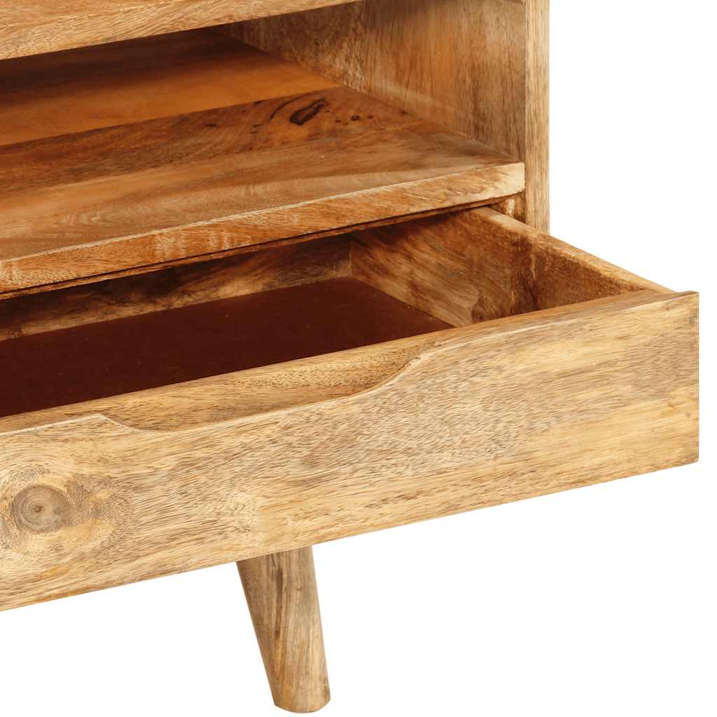 Έπιπλο Τηλεόρασης 110x30x41 εκ. από Μασίφ Ξύλο Μάνγκο 8