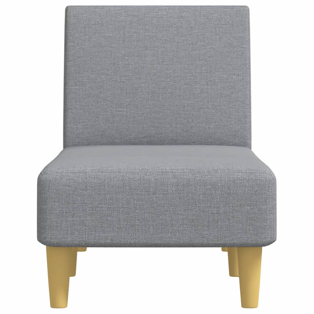 Ανάκλιντρο Ανοιχτό Γκρι Υφασμάτινο 4