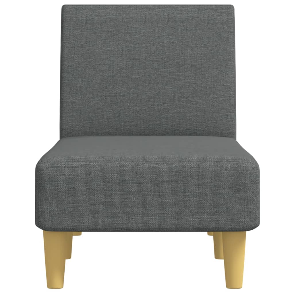 Ανάκλιντρο Σκούρο Γκρι Υφασμάτινο 4