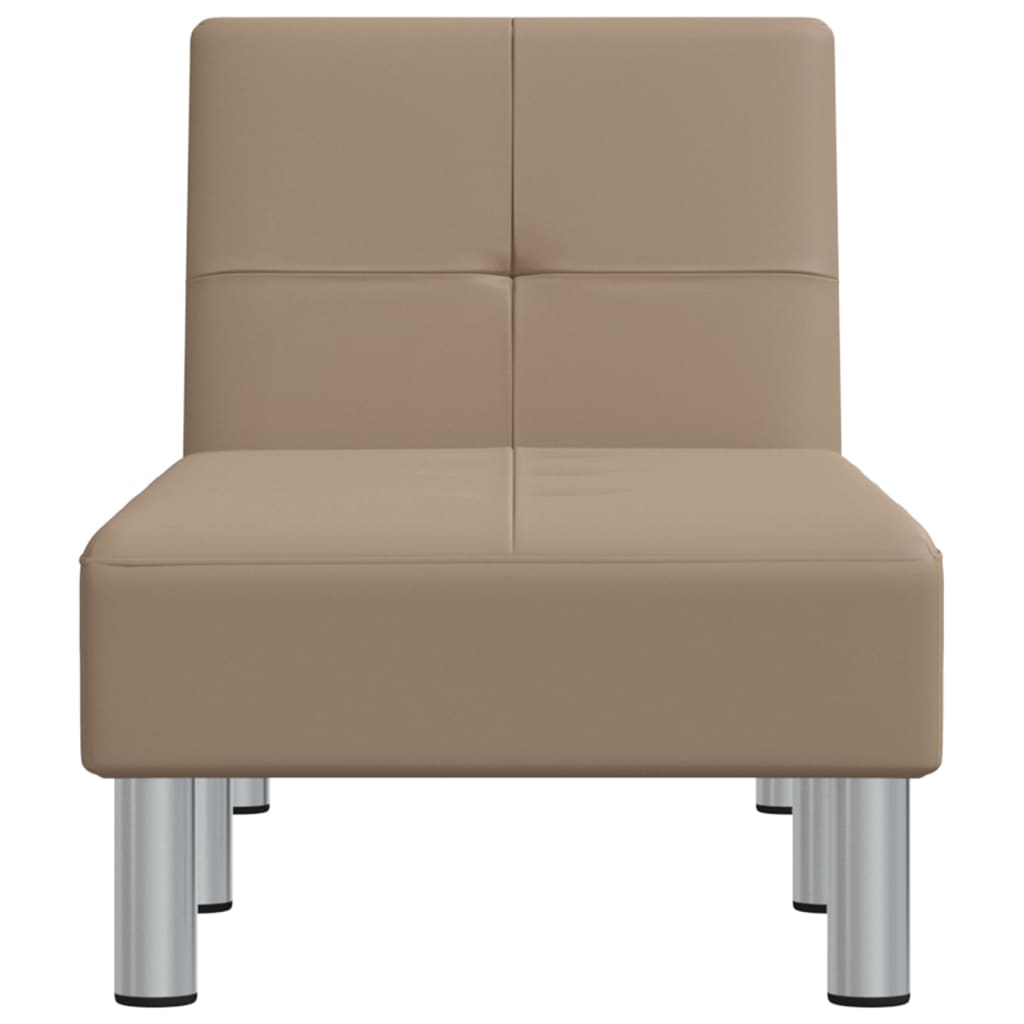 Ανάκλιντρο Καπουτσίνο από Συνθετικό Δέρμα 4