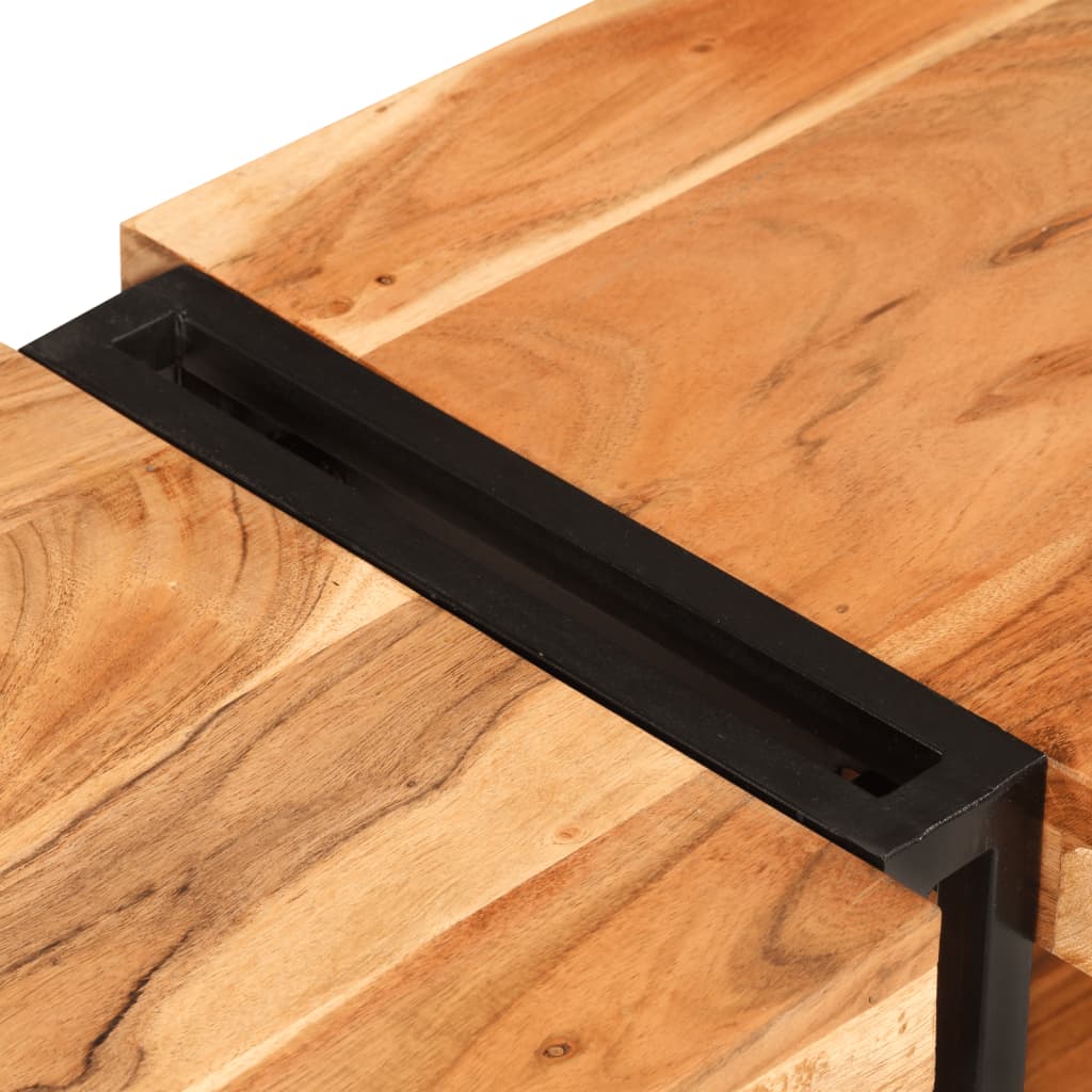 Έπιπλο Τηλεόρασης 140 x 30 x 40 εκ. από Μασίφ Ξύλο Ακακίας 6