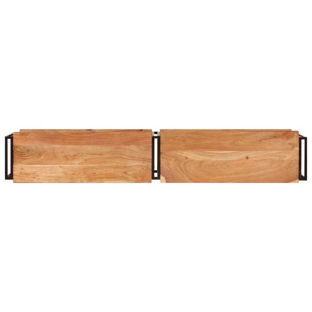 Έπιπλο Τηλεόρασης 180 x 30 x 40 εκ. από Μασίφ Ξύλο Ακακίας 4