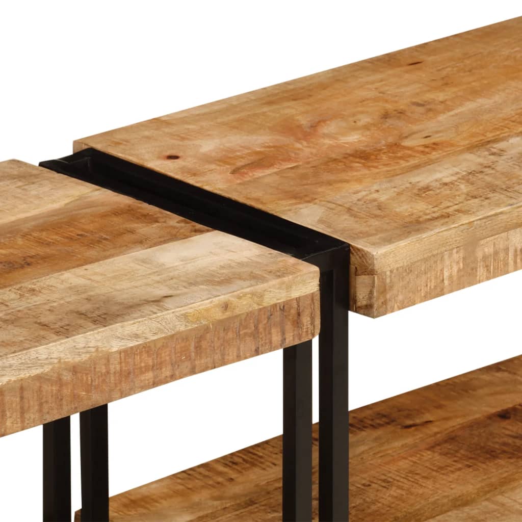 Έπιπλο Τηλεόρασης 200 x 30 x 40 εκ. από Μασίφ Ξύλο Μάνγκο 6