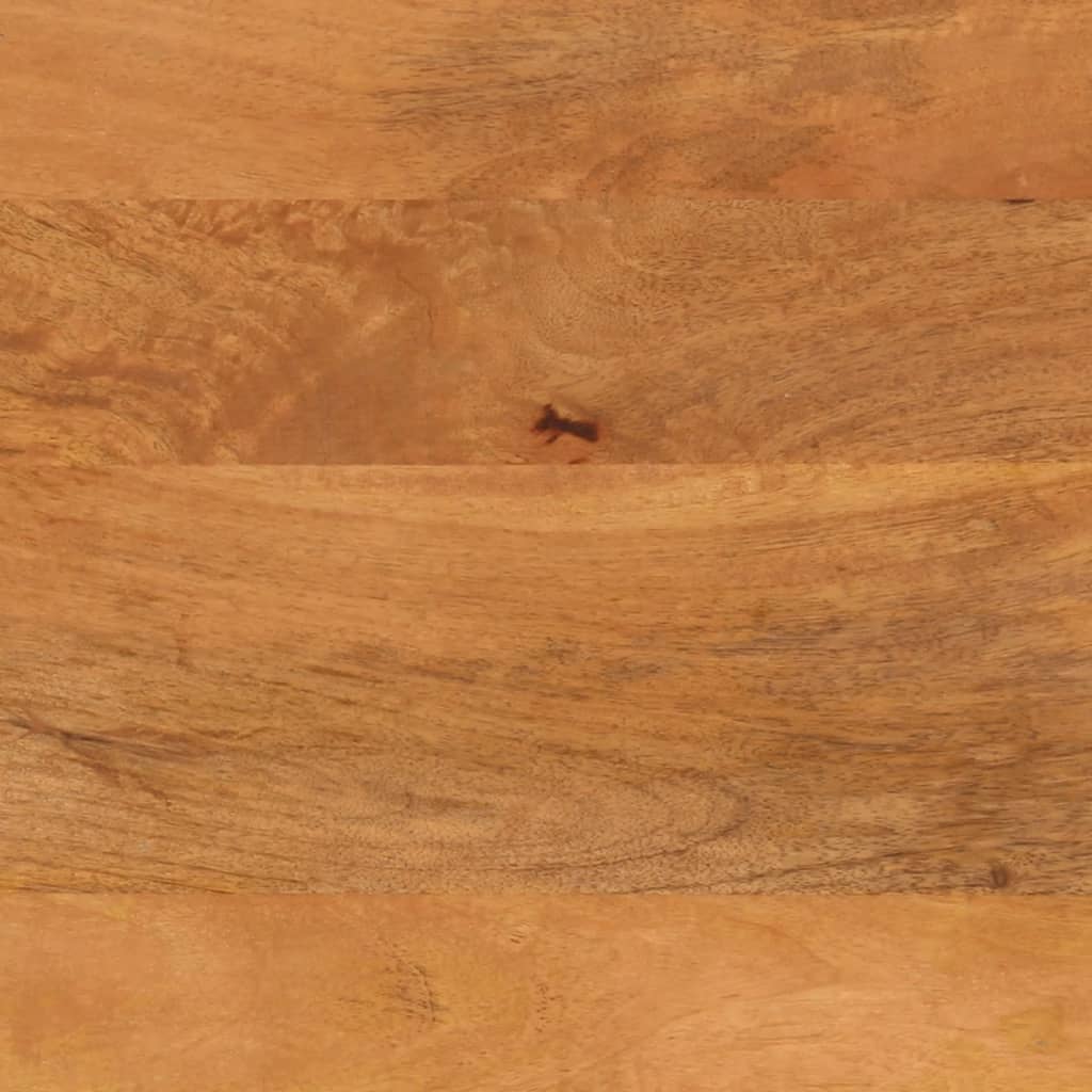 Έπιπλο Τηλεόρασης Καφέ/Μαύρο 105x33,5x46 εκ. Μασίφ Ξύλο Μάνγκο 10