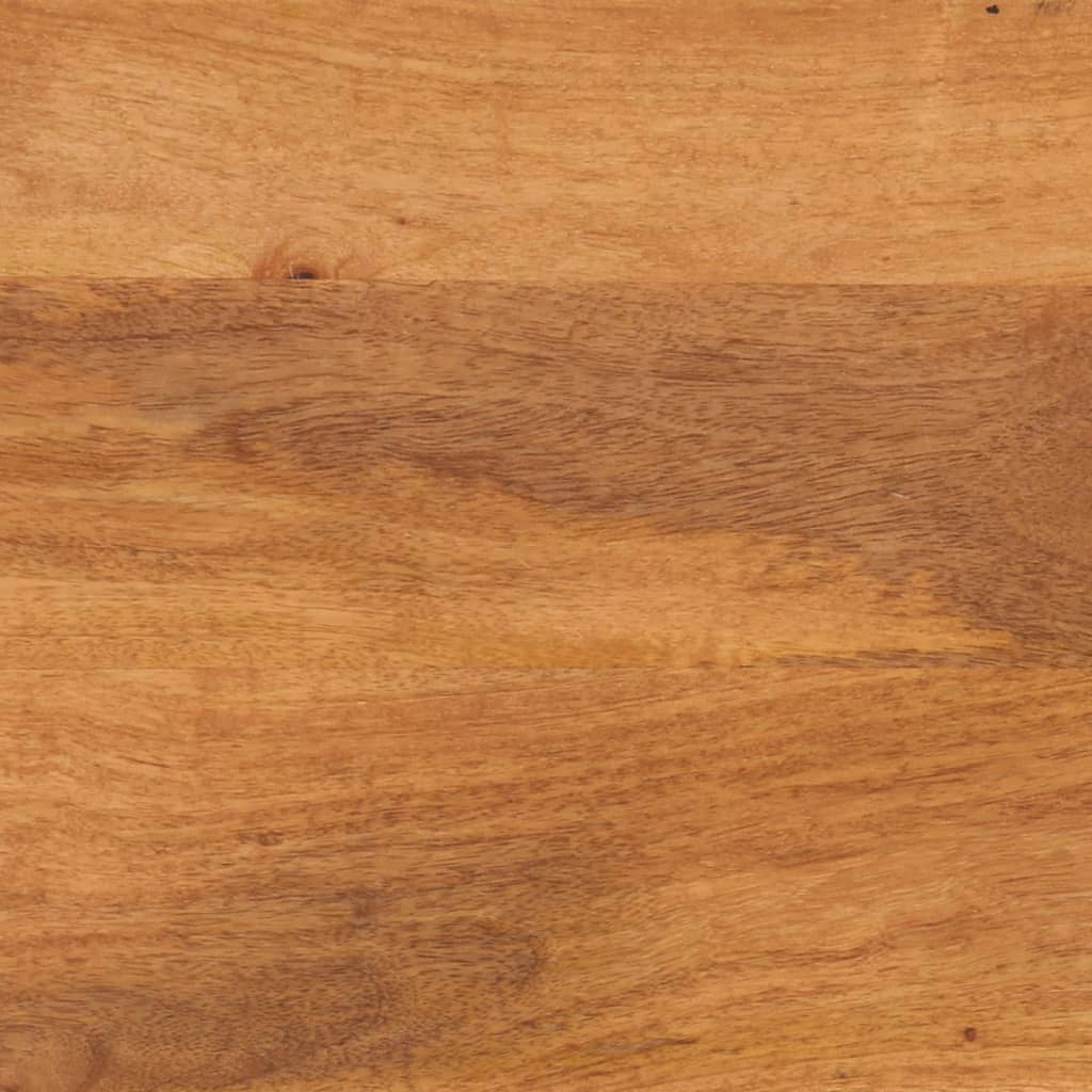 Έπιπλο Τηλεόρασης Καφέ/Μαύρο 80x33,5x46 εκ. Μασίφ Ξύλο Μάνγκο 11