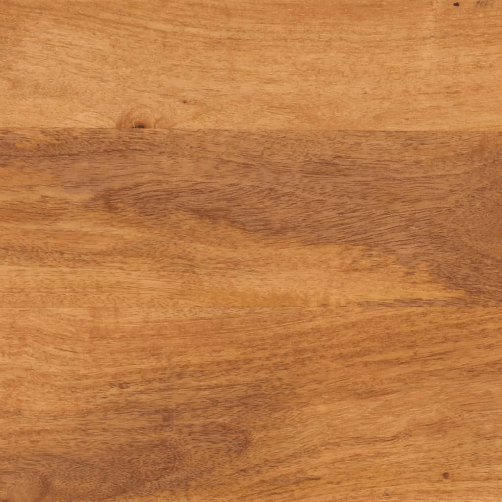 Έπιπλο Τηλεόρασης Καφέ/Μαύρο 100x33,5x46 εκ. Μασίφ Ξύλο Μάνγκο 10