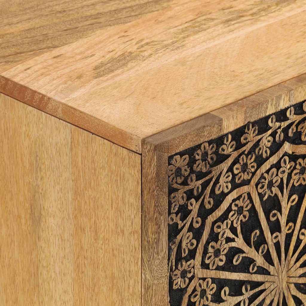 Έπιπλο Τηλεόρασης 105 x 33 x 46 εκ. από Μασίφ Ξύλο Μάνγκο 8