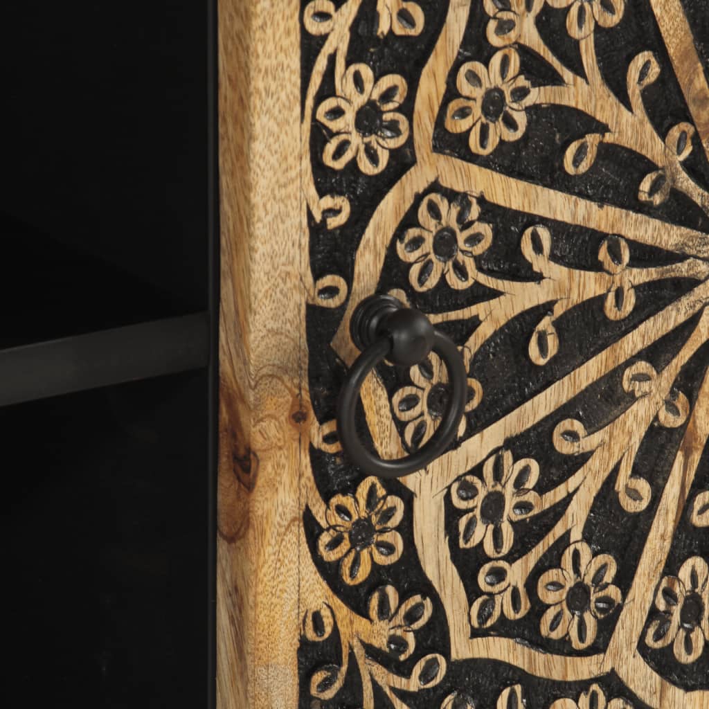 Έπιπλο Τηλεόρασης 105 x 33 x 46 εκ. από Μασίφ Ξύλο Μάνγκο 9