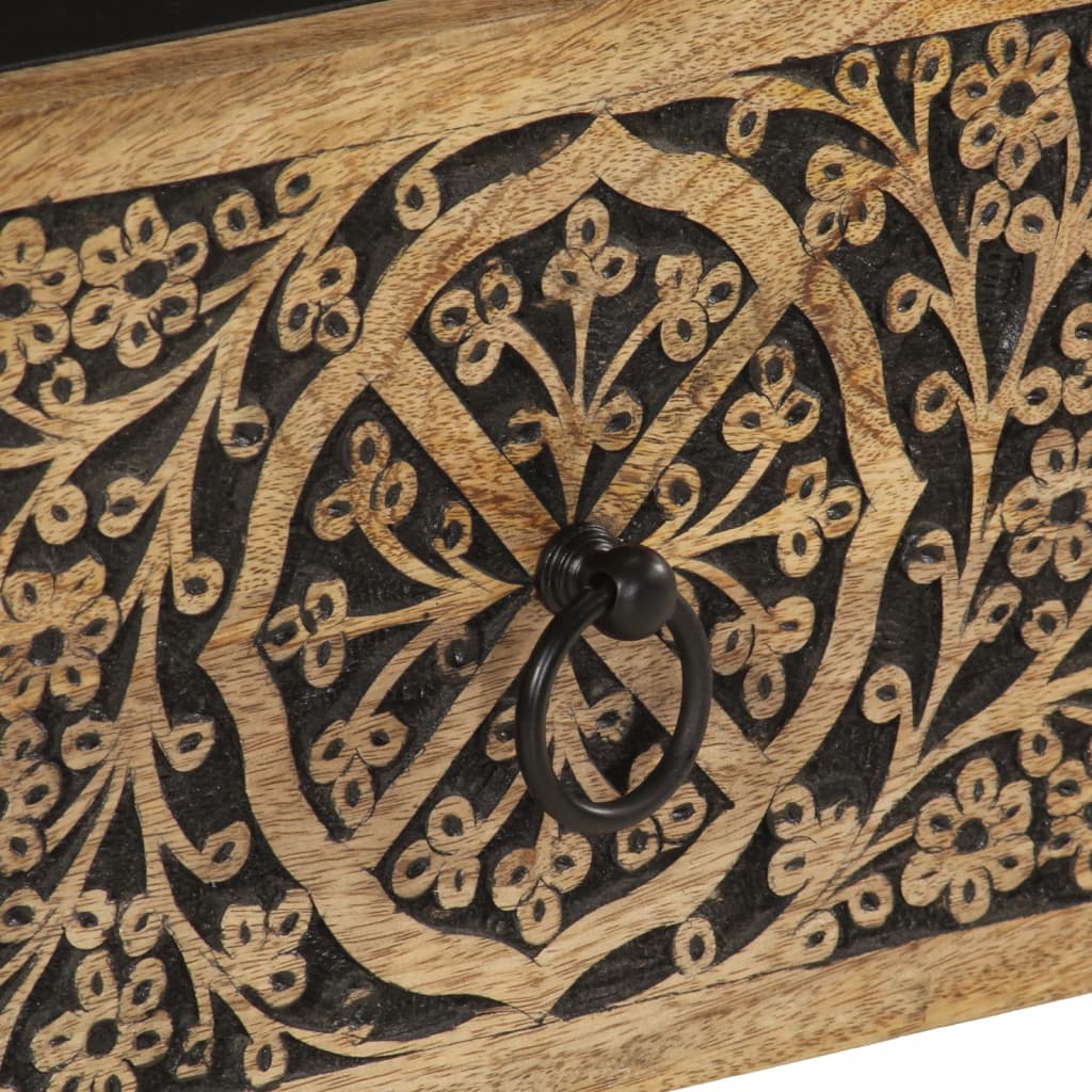 Έπιπλο Τηλεόρασης 70 x 33 x 46 εκ. από Μασίφ Ξύλο Μάνγκο 9