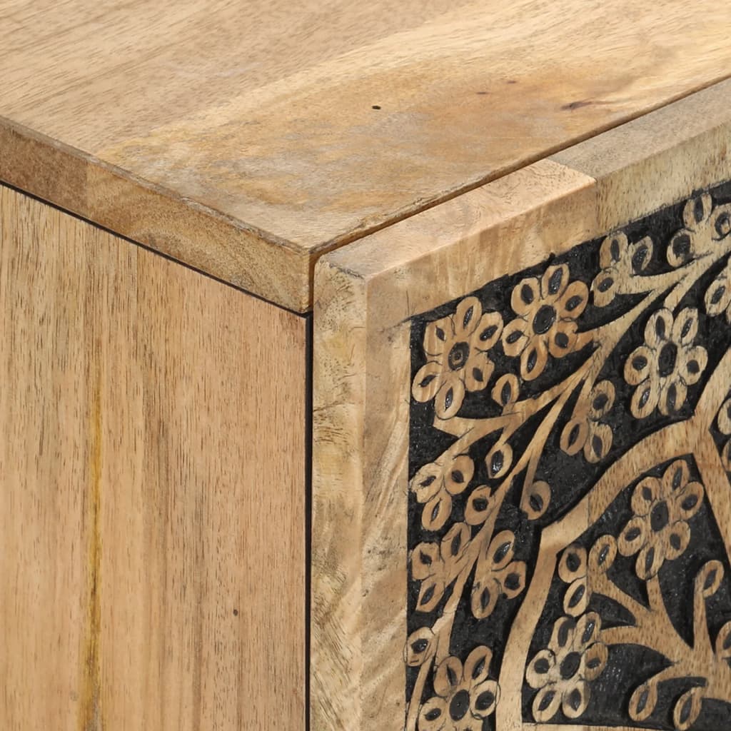 Έπιπλο Τηλεόρασης 105 x 33 x 46 εκ. από Μασίφ Ξύλο Μάνγκο 8