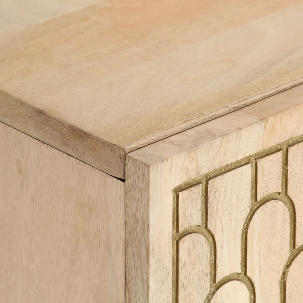 Έπιπλο Τηλεόρασης 105 x 33 x 46 εκ. από Μασίφ Ξύλο Μάνγκο 6