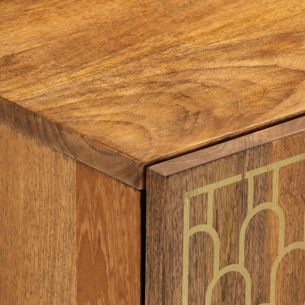 Έπιπλο Τηλεόρασης 105 x 33 x 46 εκ. από Μασίφ Ξύλο Μάνγκο 7
